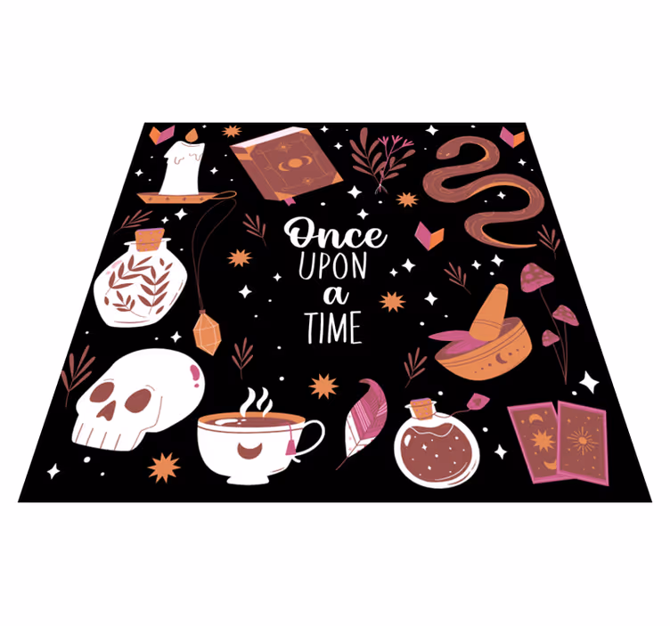 Fairytale Storytime kids vinyl carpet - TenStickers