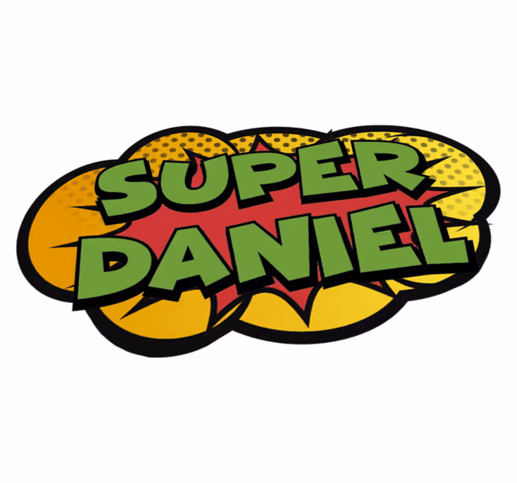 Superhero Customizable custom vinyl carpet - TenStickers