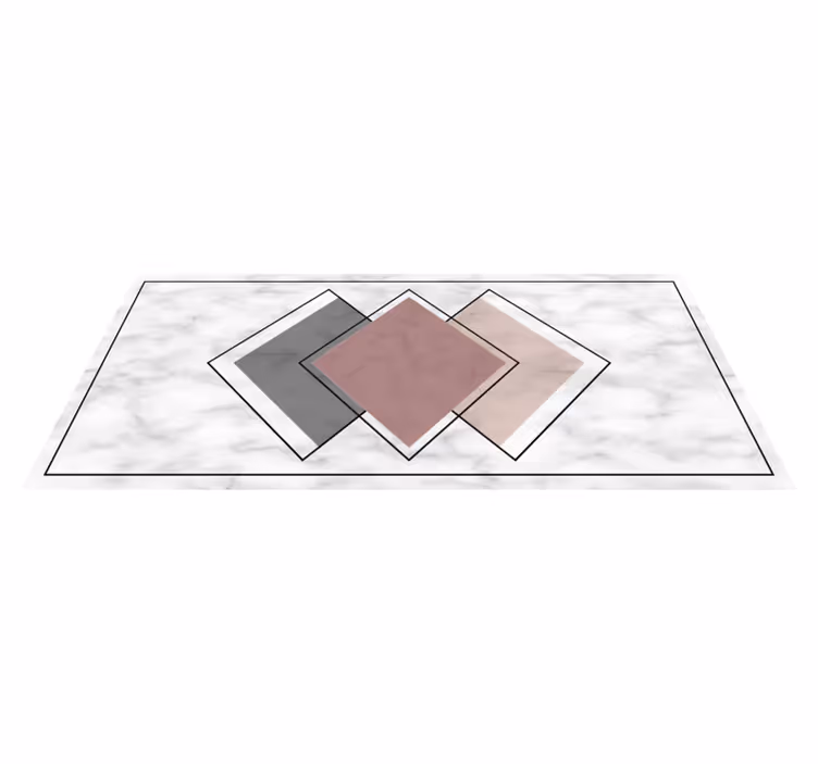 Marble vinyl carpet marble geometrics - TenStickers