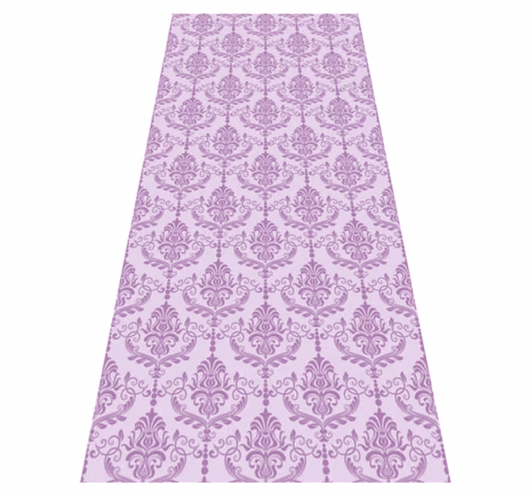 Mandala vinyl carpet ornamental design - TenStickers
