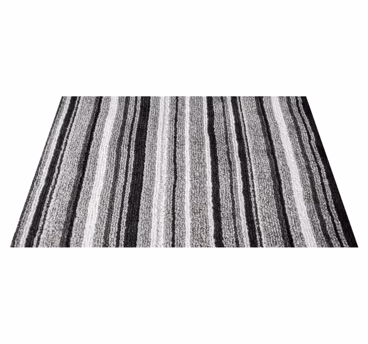 Striped vinyl carpet with striped textured surface - TenStickers