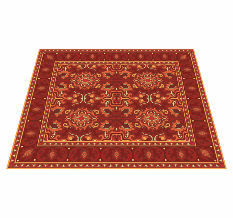 Ornate Medallion mandala vinyl carpet - TenStickers