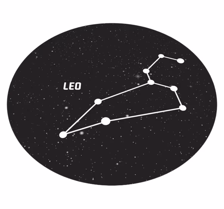 Constellation Astronomy star vinyl carpet - TenStickers