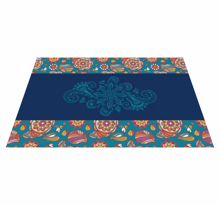 Mandala vinyl carpet mandala runner - TenStickers