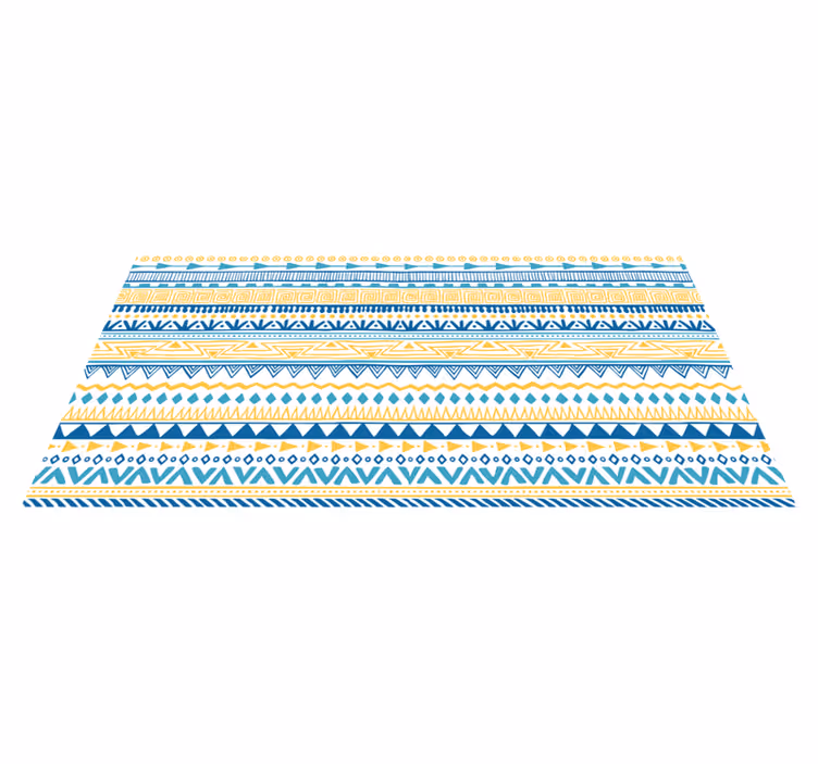 Tribal Stripe Patterns striped vinyl carpet - TenStickers
