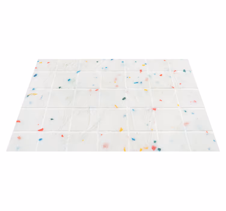Tile vinyl carpet terrazzo design pattern - TenStickers