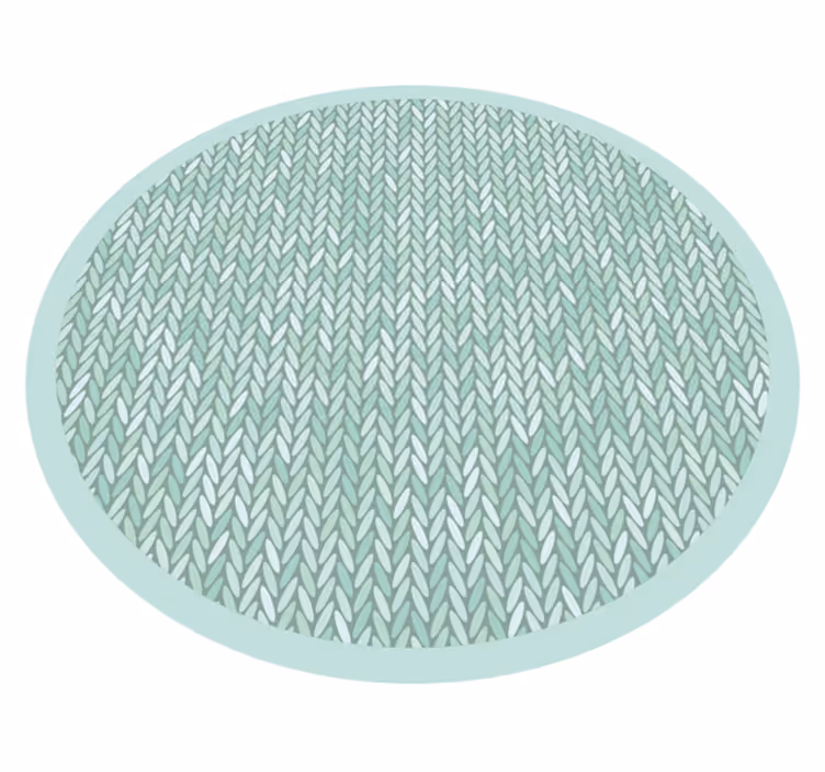 Twisted Stripes Pattern striped vinyl carpet - TenStickers
