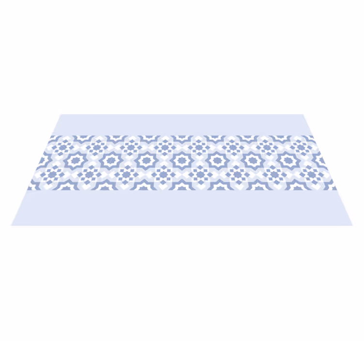 Culinary Tile Runner kitchen vinyl carpet - TenStickers