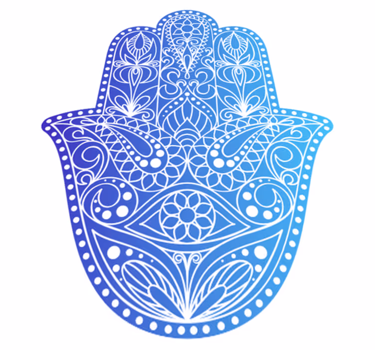 Mandala vinyl carpet for mandala inspired decor - TenStickers