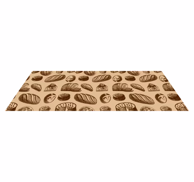 Baked Goods Elegance stone effect vinyl carpet - TenStickers