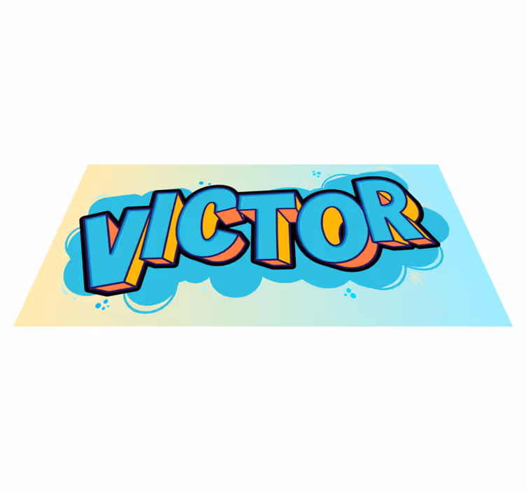 Customizable Sneakers custom vinyl carpet - TenStickers