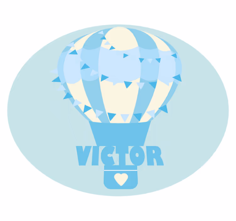 Customizable Balloon custom vinyl carpet - TenStickers