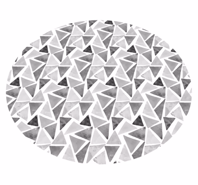 Geometric vinyl carpet geometric marble design - TenStickers