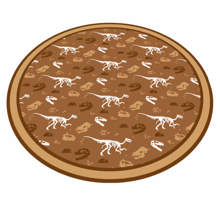 Dinosaur Motifs kids vinyl carpet - TenStickers