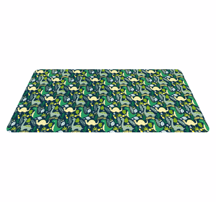 Jungle Safari Theme kids vinyl carpet - TenStickers