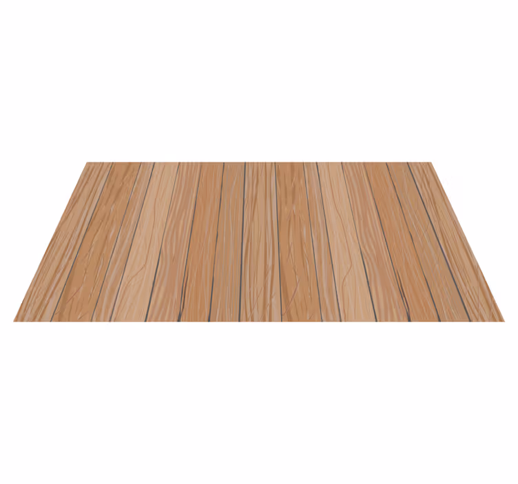 Pale Wooden Board vinyl runner - TenStickers