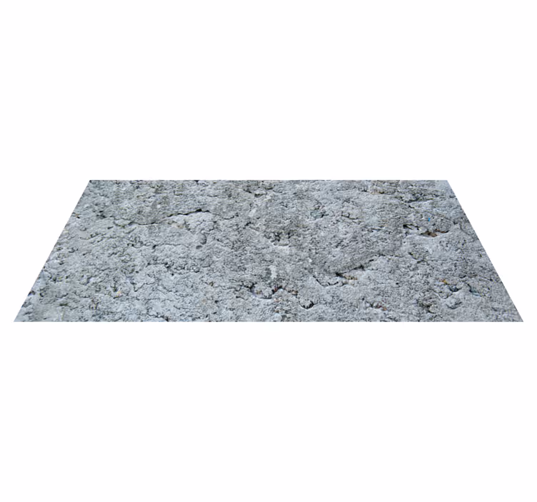 Grey Stone kitchen vinyl rug - TenStickers