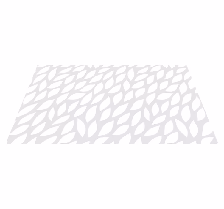 Geometric Shadow Patterns kitchen vinyl carpet - TenStickers
