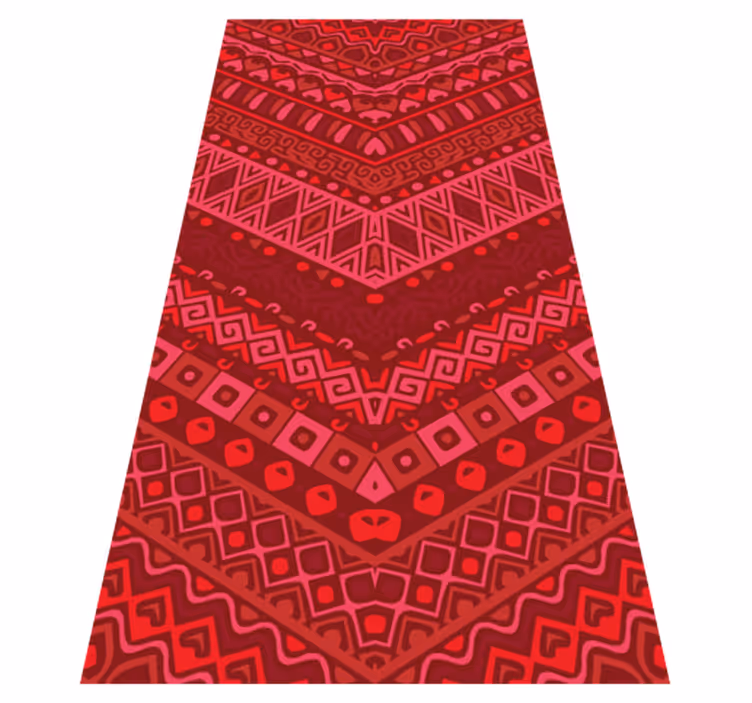 Ethnic vinyl carpet ethnic patterned pathway - TenStickers
