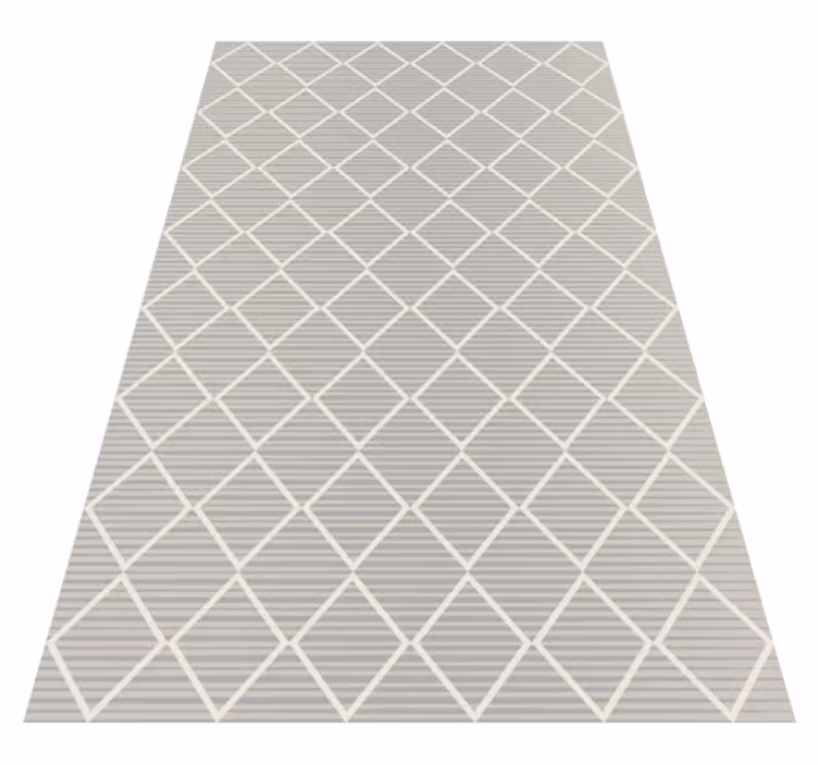Diamond pattern surface living room vinyl carpet - TenStickers