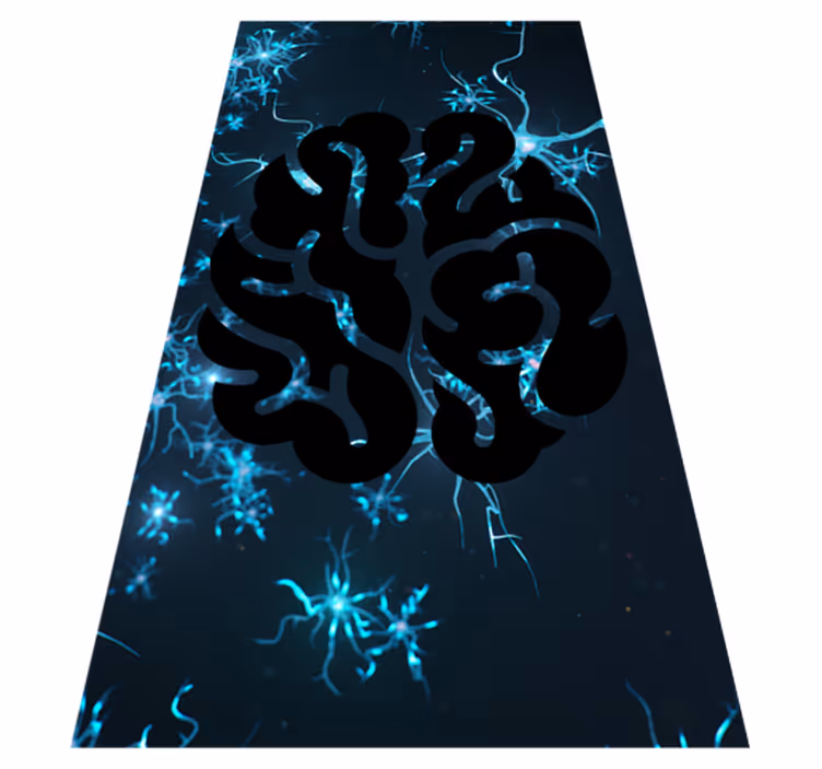 Neural Pathways texture vinyl carpet - TenStickers