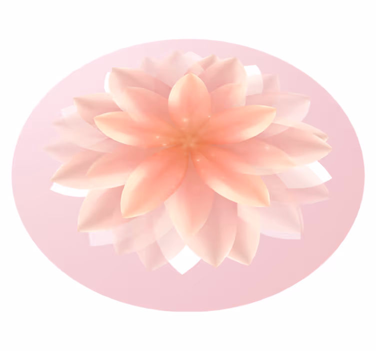 Flower Arrangement Centerpiece floral vinyl carpet - TenStickers
