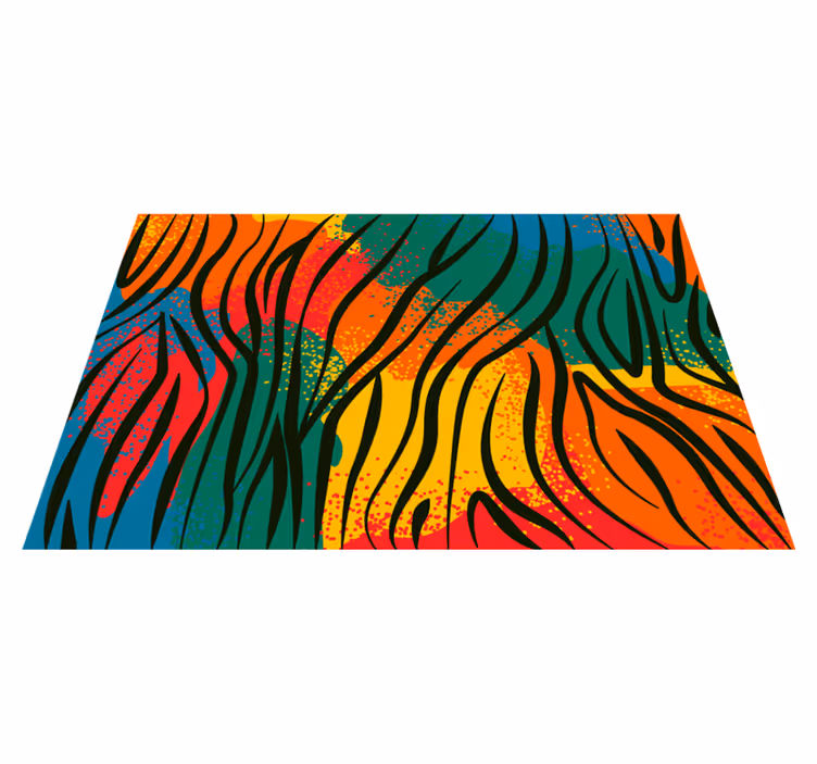 Vibrant Nature Element nature vinyl carpet - TenStickers