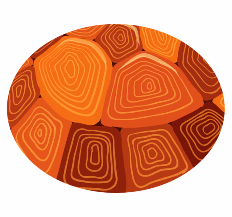 Organic Contours texture vinyl carpet - TenStickers