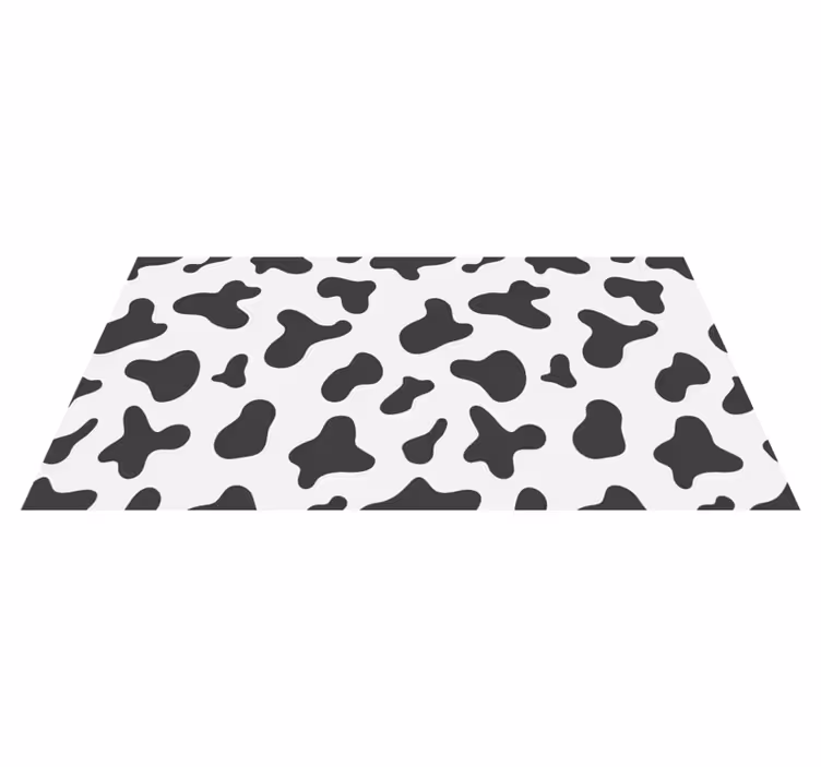 Cowhide Motif animal print vinyl carpet - TenStickers