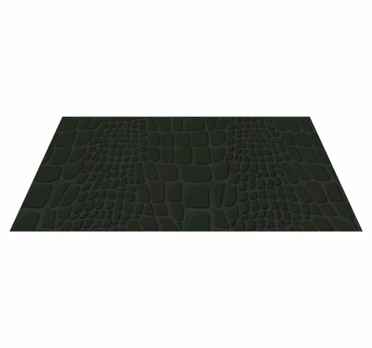 Crocodile Textured Surface animal print vinyl carpet - TenStickers