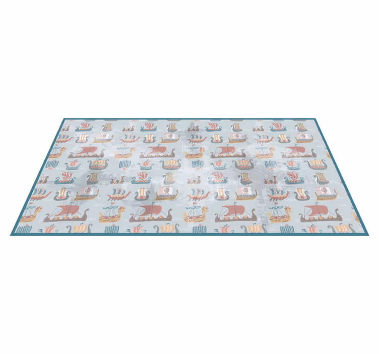 Nautical Nursery kids vinyl carpet - TenStickers