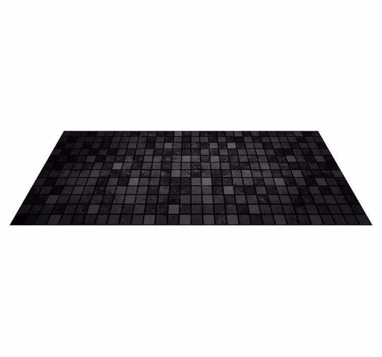 Mosaic vinyl carpet with mosaic texture detail - TenStickers
