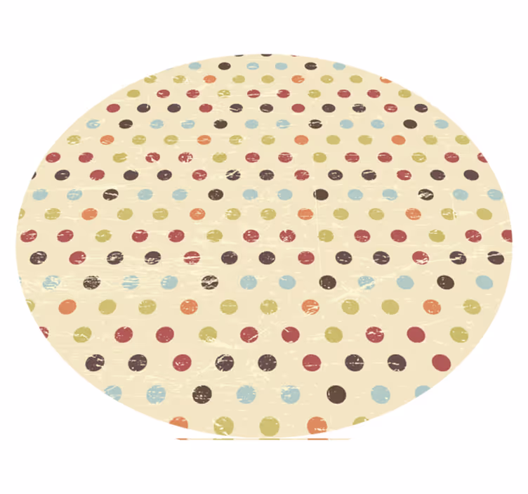 Polka Dot Textiles texture vinyl carpet - TenStickers