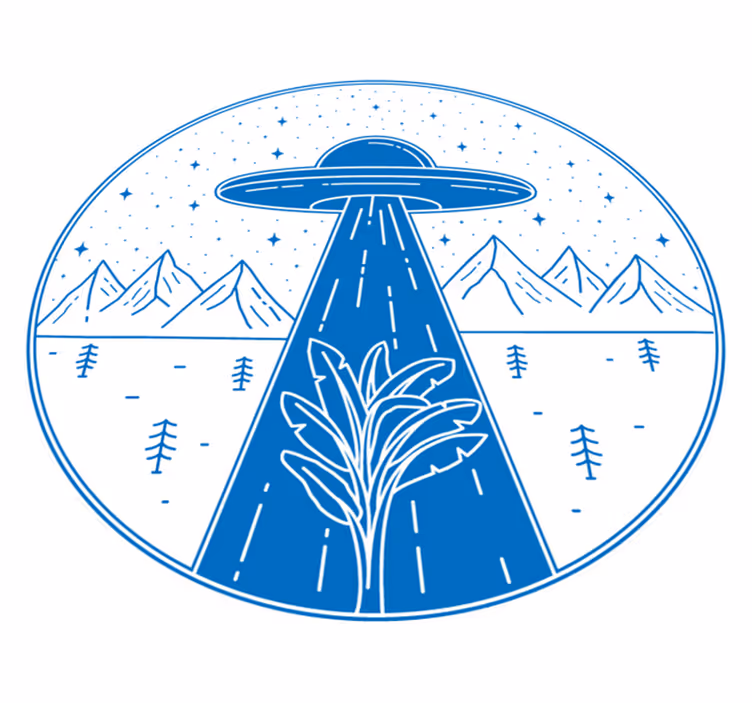 UFO Adventure kids vinyl carpet - TenStickers