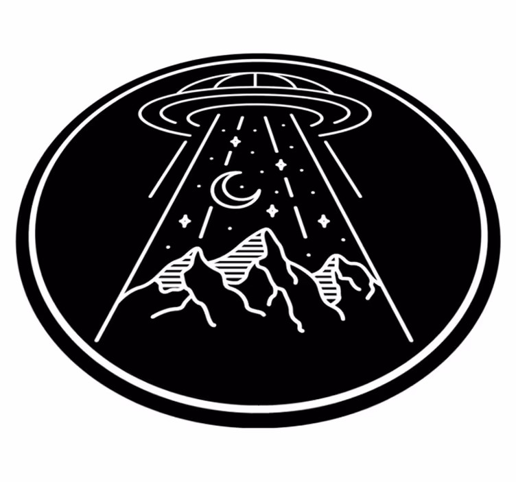 Ovni adventure theme kids vinyl carpet - TenStickers