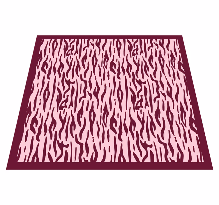 Fierce animal patterns animal print vinyl carpet - TenStickers