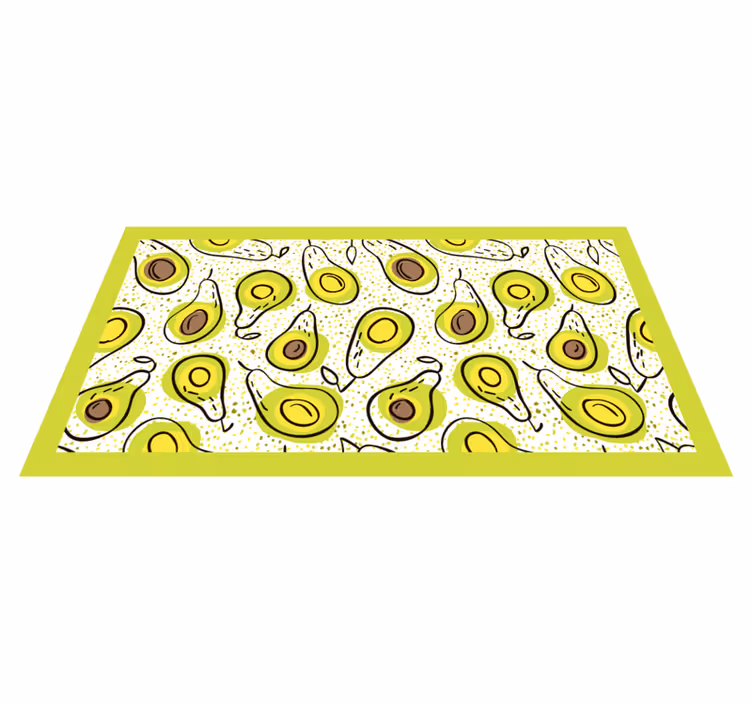 Avocado deslight kitchen vinyl carpet - TenStickers
