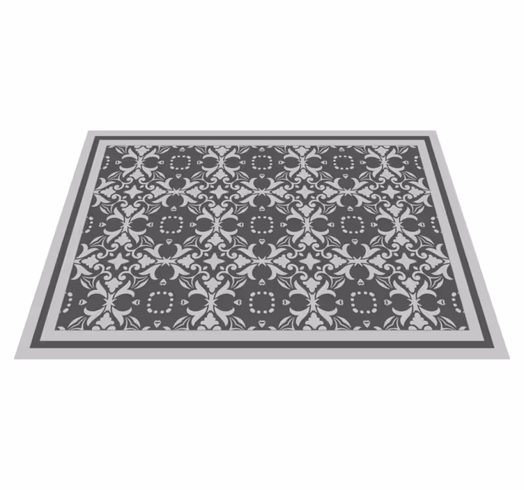 Grey Complex Beija tile carpet - TenStickers
