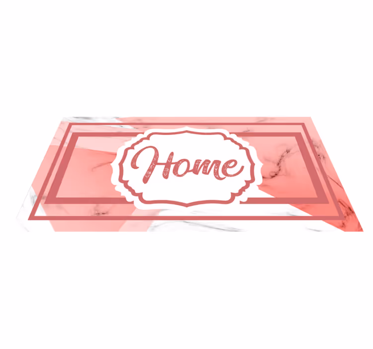 Chic Home Statement custom vinyl carpet - TenStickers
