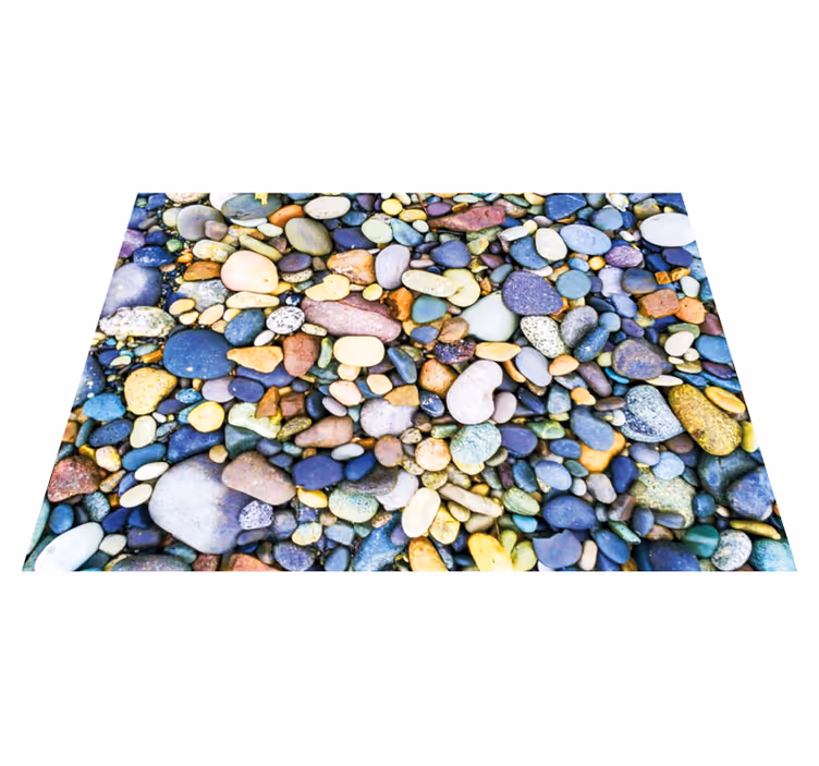 Realistic mosaic design stone effect vinyl carpet - TenStickers