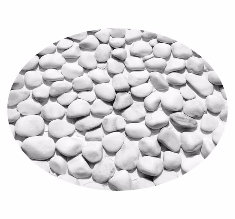 Smooth Pebble Pattern stone effect vinyl carpet - TenStickers