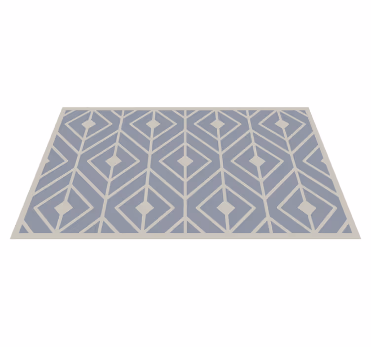 Modern geometric rug geometric rugs - TenStickers