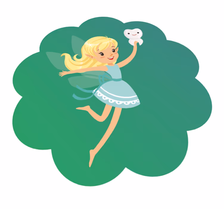 Tooth Fairy Fantasy kids vinyl carpet - TenStickers