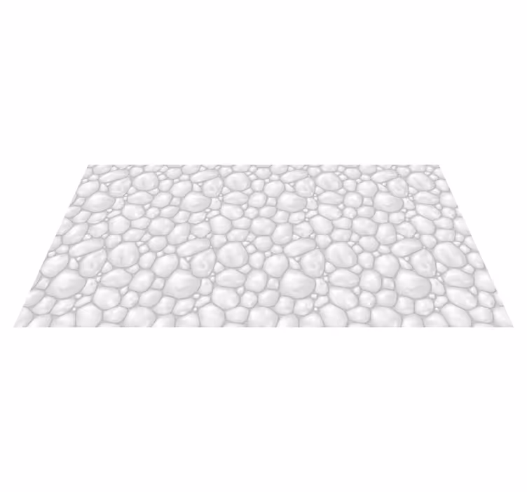 Sleek  Arrangement stone effect vinyl carpet - TenStickers