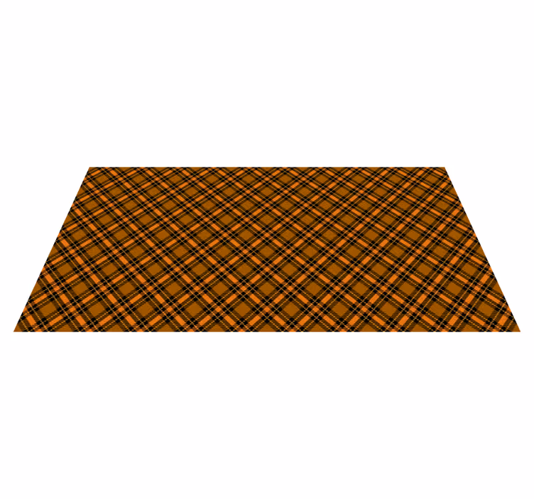 Autumn Plaid Pattern texture vinyl carpet - TenStickers