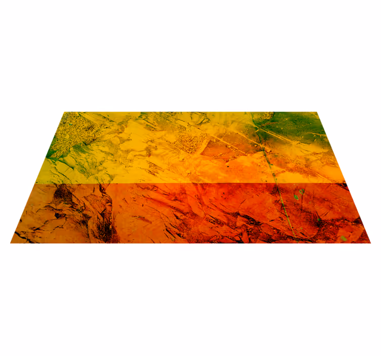 Warm Color Layers texture vinyl carpet - TenStickers