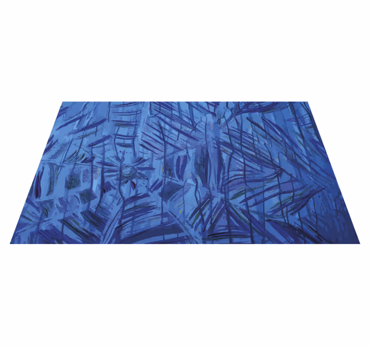 Nature vinyl carpet exotic foliage design - TenStickers