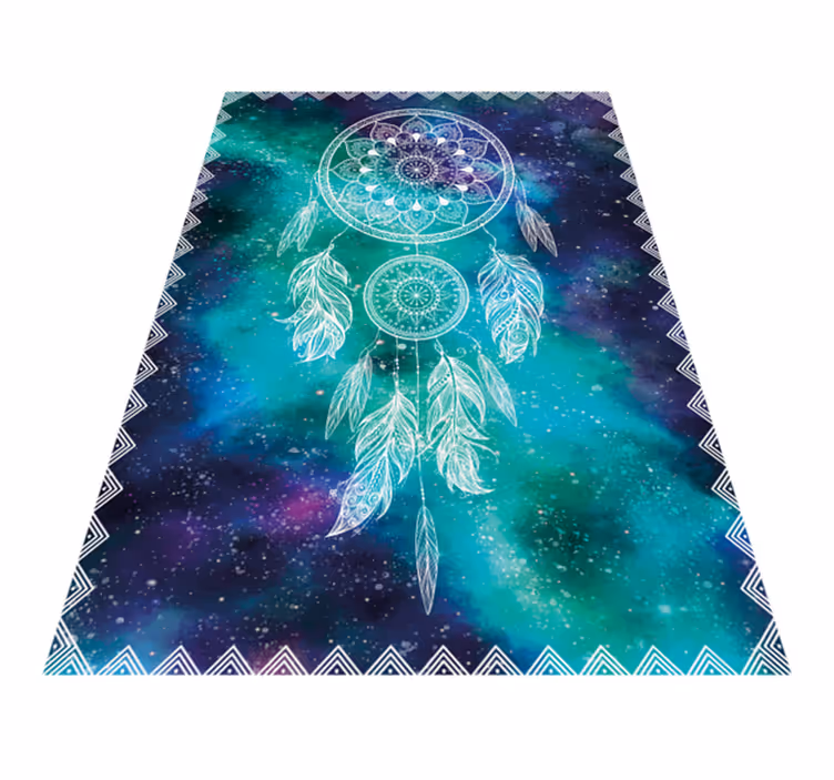 Dream Catcher Pattern mandala vinyl carpet - TenStickers