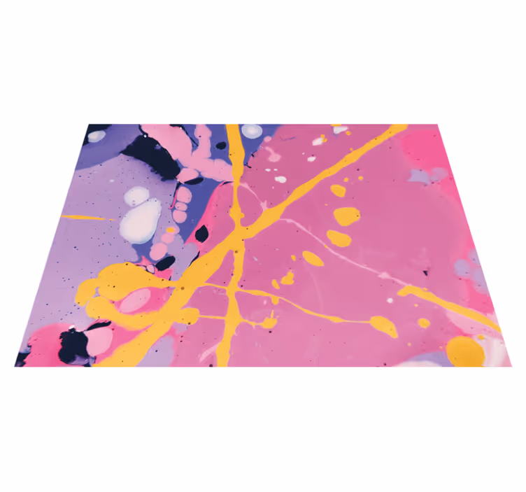 Colorful Abstract Splashes texture vinyl carpet - TenStickers