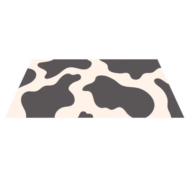 Classic cowhide animal print vinyl carpet - TenStickers
